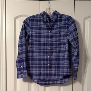 Polo by Ralph Lauren Blue Plaid Button-Down Shirt